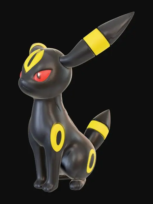 3D model for Umbreon Figurine