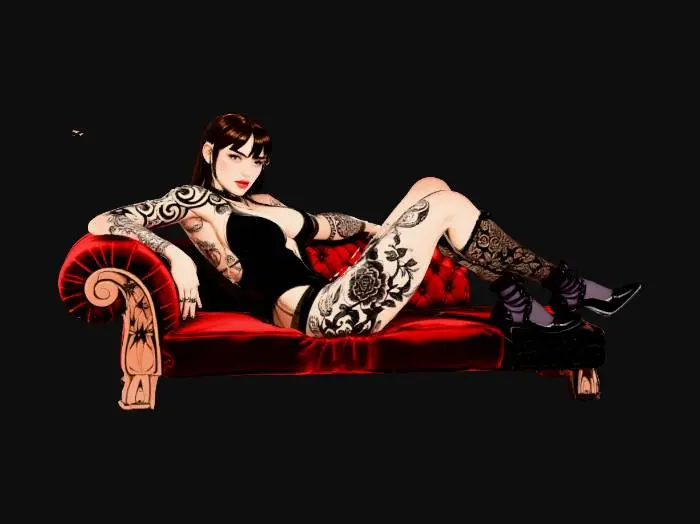 3D model for Tattoo Velvet