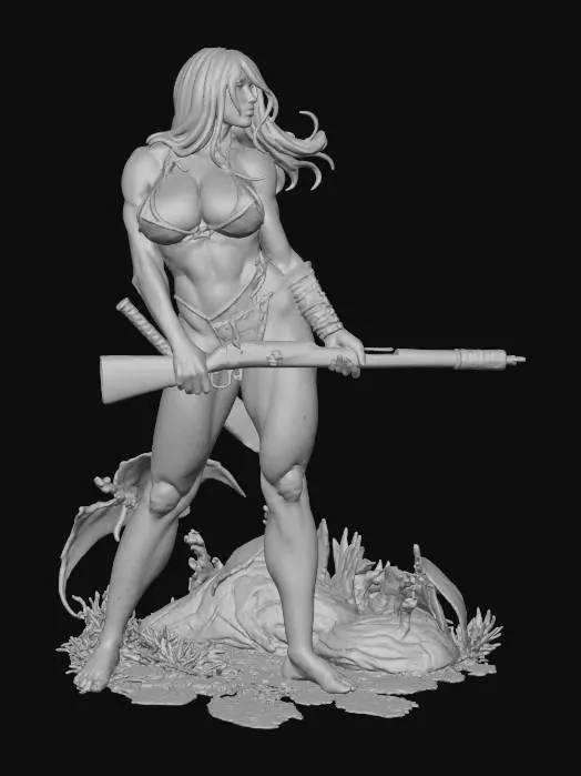 3D model for Hunter of the Lost World