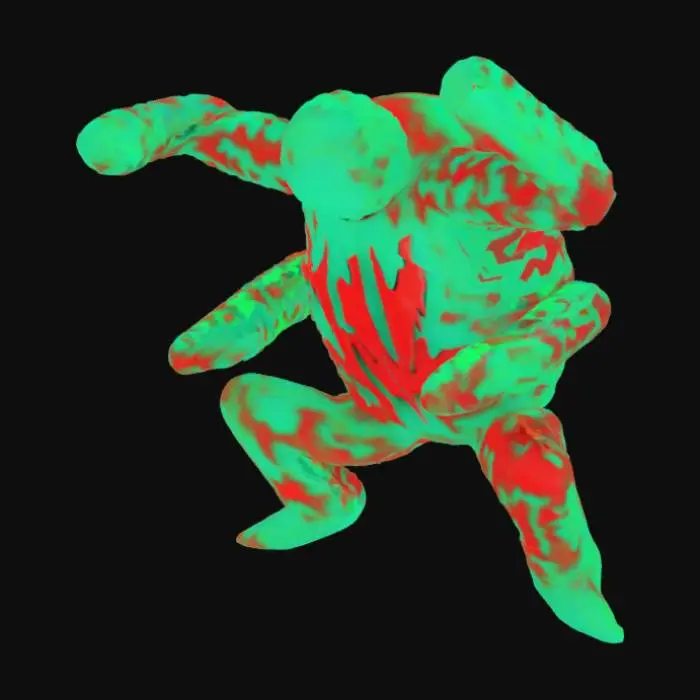 3D model for Neon Acrobat