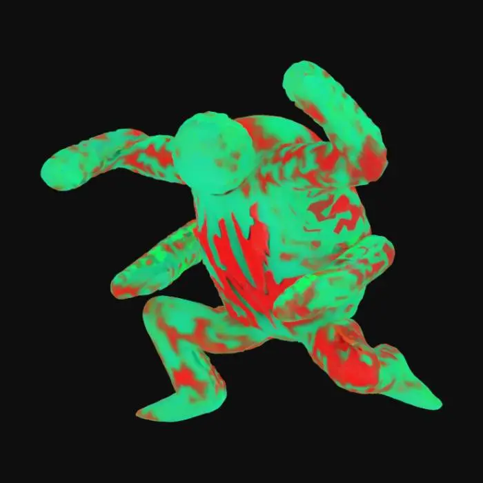 3D model for Neon Acrobat