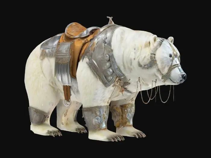 3D model for "Bear Mount", "Armor-Bear" "Iorek-Byrnison"