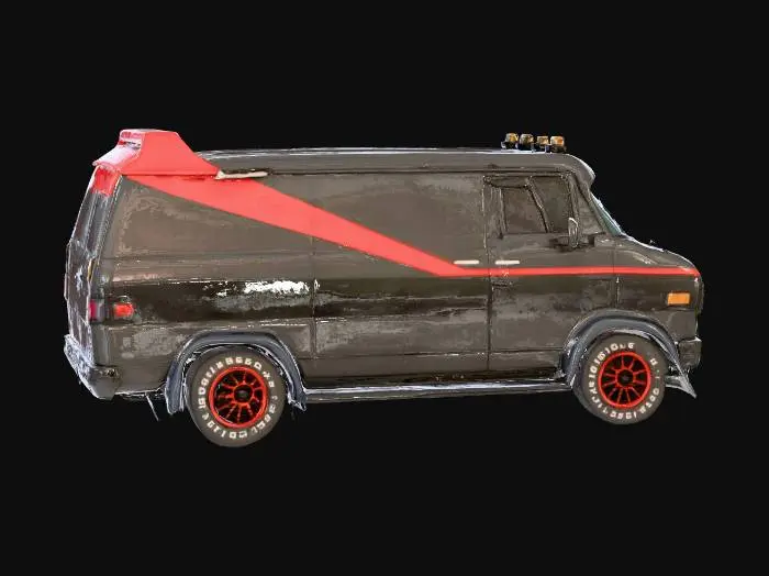 3D model for A-Team Van.