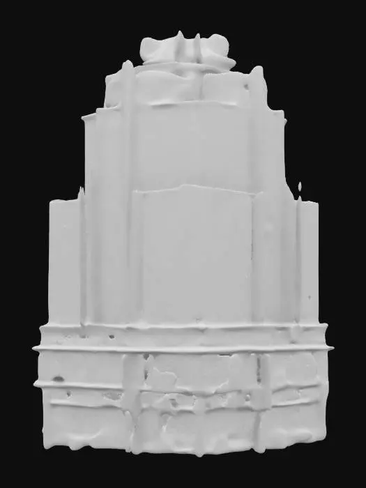 3D model for A sprawling High-rise アミューズメントカジノ Tower, with a kaiju theme. 8k textures, all sides match symmetrical. well drawn windows, glass, and steel. , #Spring#