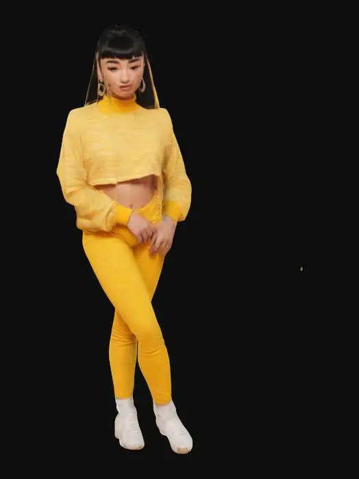 3D model for Miquela-Sousa, aka Lil-Miquela, aka mononymously as Miquela, is a fictional American character, singer and social media personality. The character was created as a 20-year-old girl of Brazilian-American heritage. The character began in 2016 as an Instagram profile that details a fictional narrative which presents as a CGI character and model. Miquela has been featured in product endorsements for streetwear and luxury brands such as Calvin Klein and Prada.  #women#