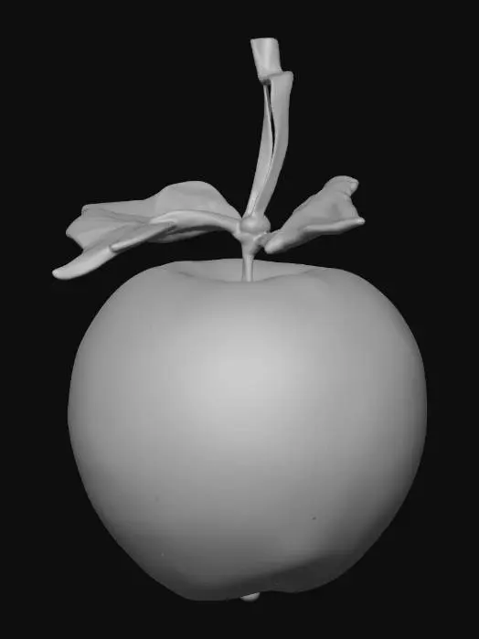 3D model for beautiful green apple ornament. #Christmas2025#