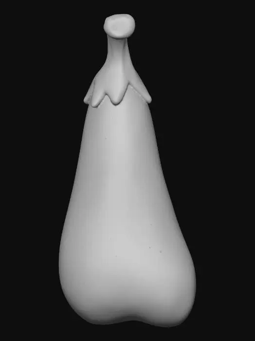 3D model for Solitary Aubergine