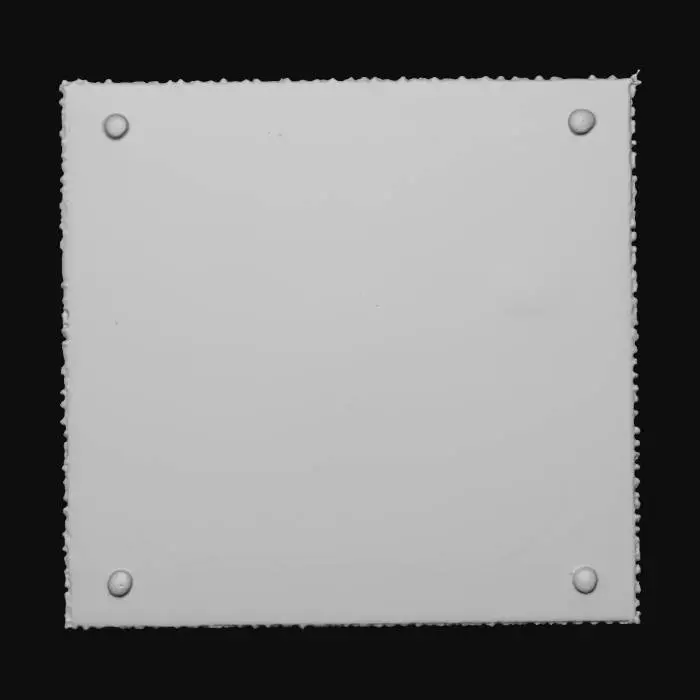 3D model for A floor panel. screampunk style, Christmas horror. highly detailed. clear glass surface., #Christmas2025#