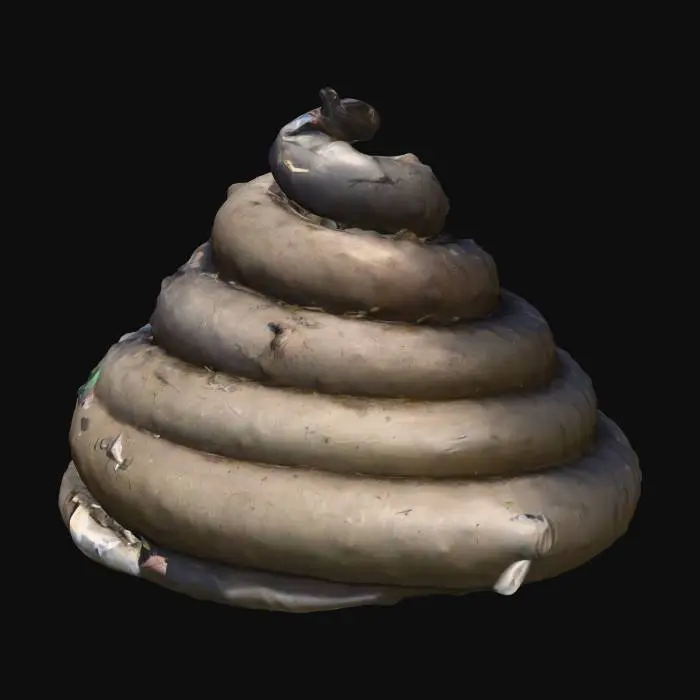 3D model for A nasty pile of crap.
