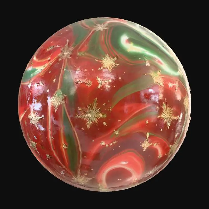 3D model for Make for me please a very large transparent marble with thanksgiving themed swirls inside it. It need to be perfectly round. 8K details and surface. #Thanksgiving#