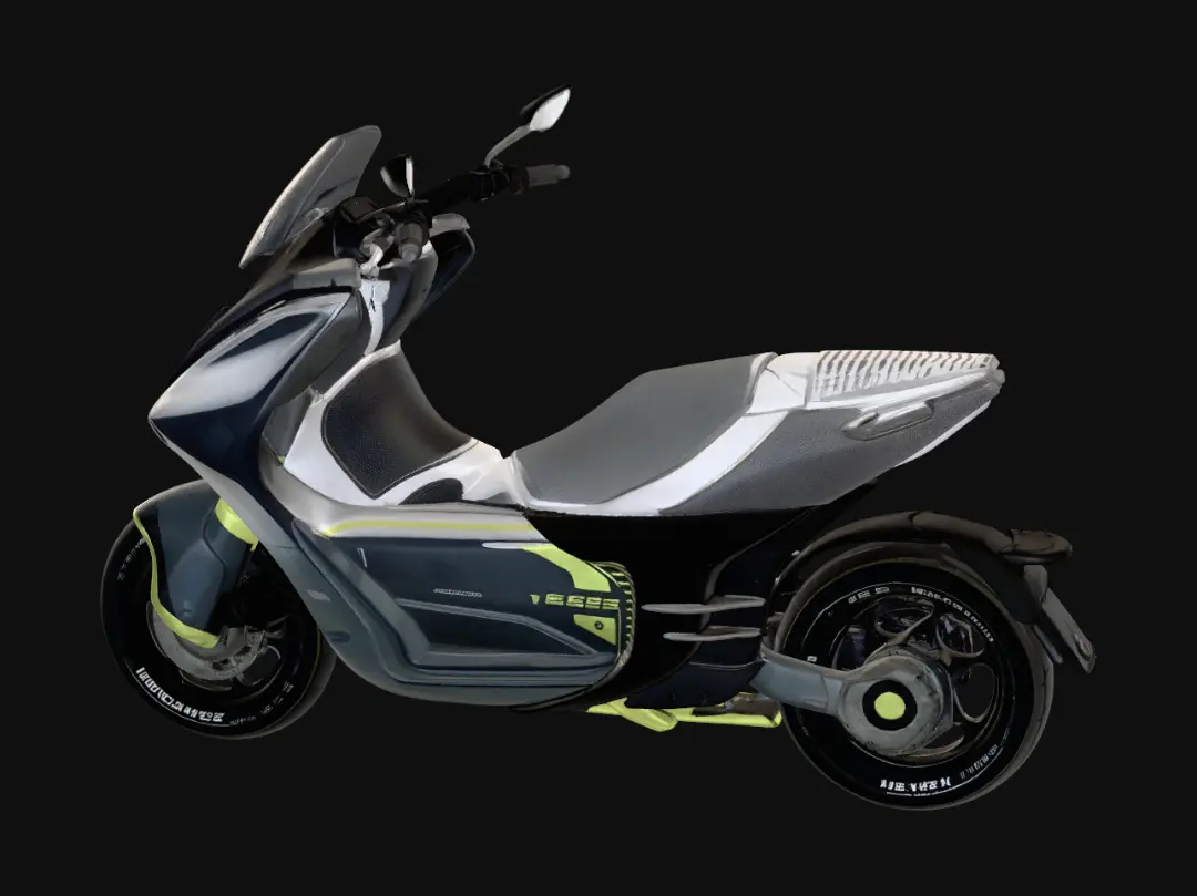 3D model for Yamaha E01 Concept Scooter