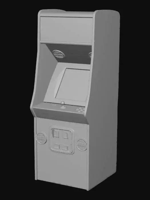3D model for Pac-Man Arcade Cabinet