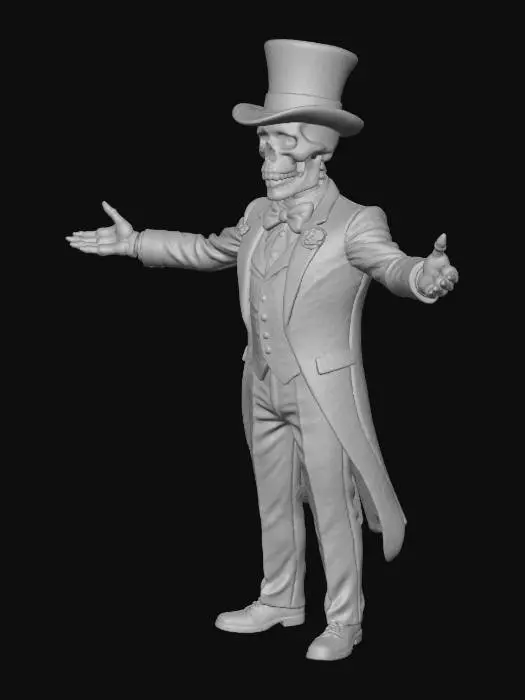 3D model for Dapper Skeleton