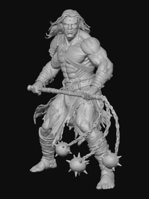 3D model for Warrior's Resolve