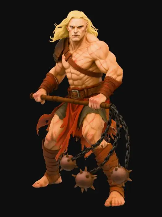 3D model for Warrior's Resolve