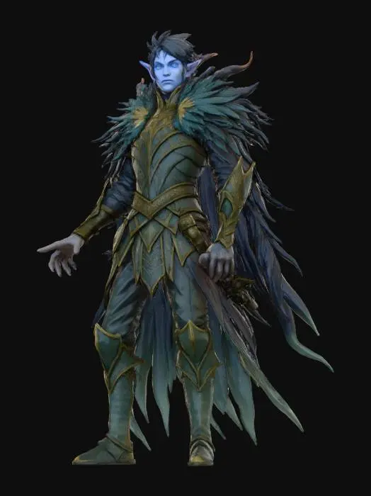 3D model for Autumn Archfey #Thanksgiving#