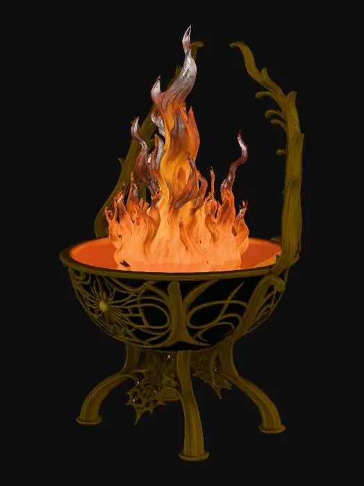 3D model for Drow Brazier