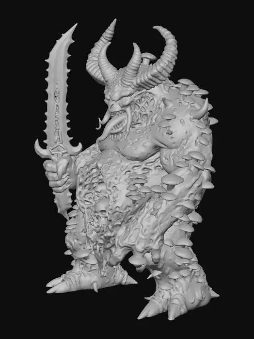 3D model for Fungus Demon Prince
