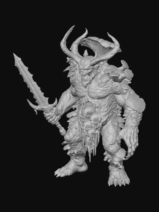 3D model for Blood Rot Demon Prince