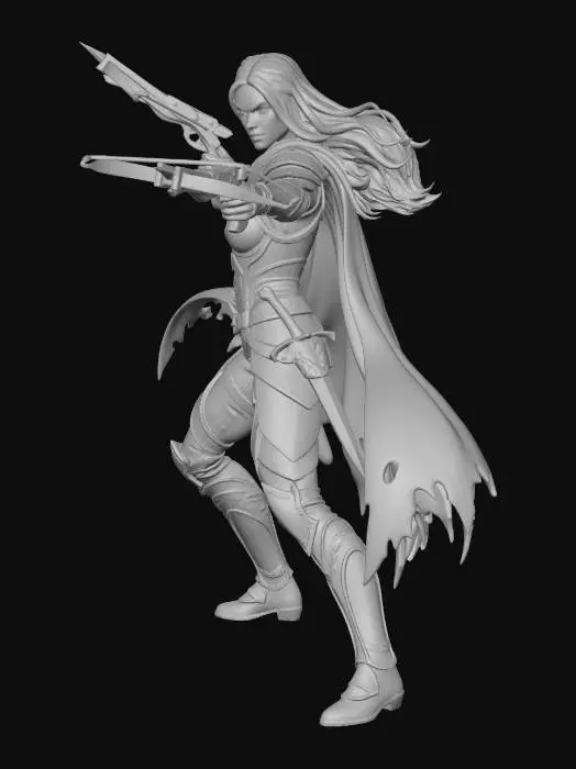 3D model for Vakara Armor