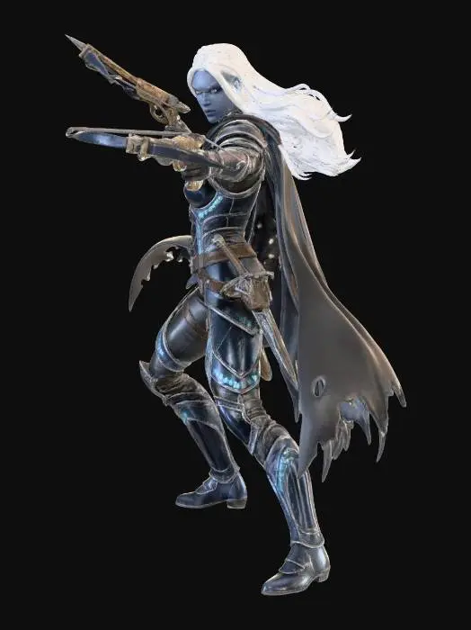 3D model for Vakara Armor