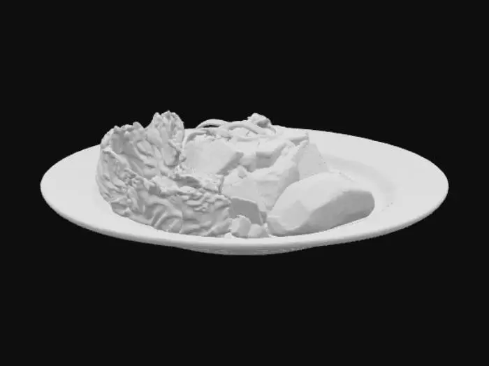3D model for Ceviche Delight, #food#