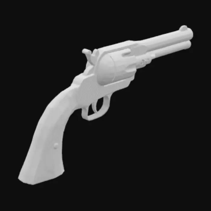 3D model for revolver