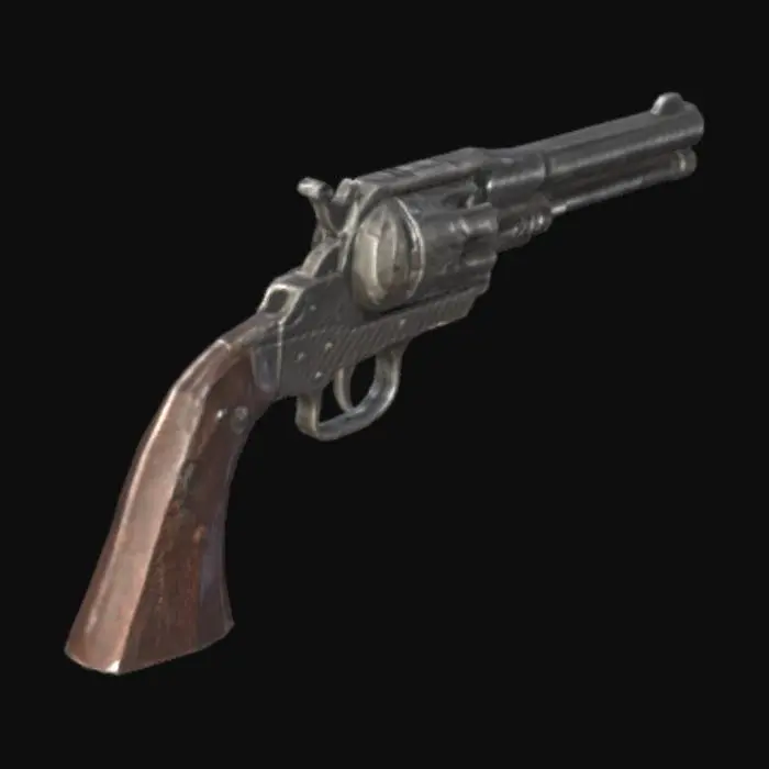 3D model for revolver
