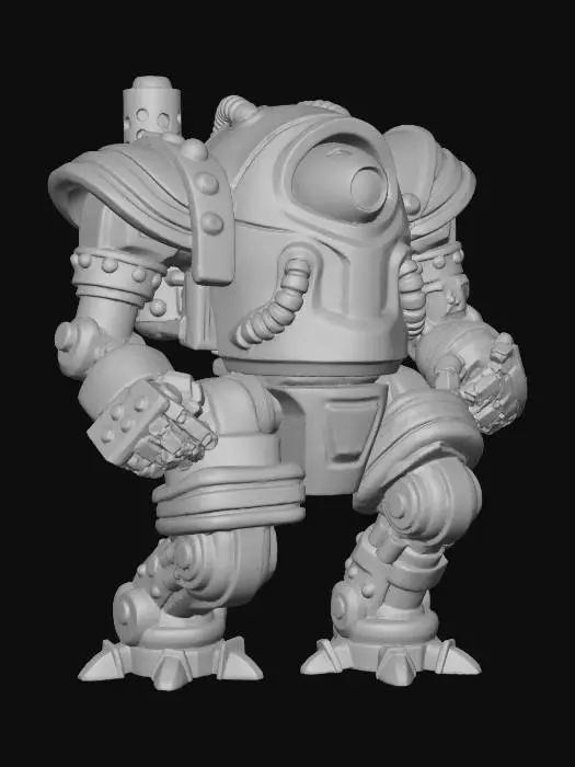 3D model for juggernaut