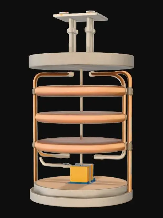 3D model for Quantum Processor Model
