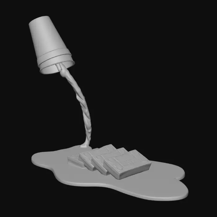 3D model for Purple Pool of Cash