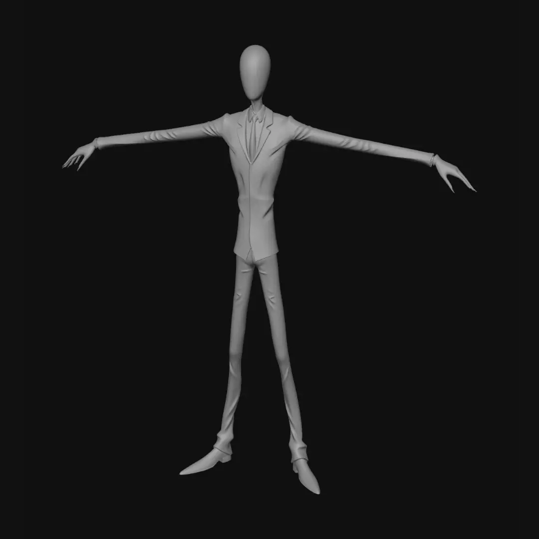 3D model for Faceless Executive