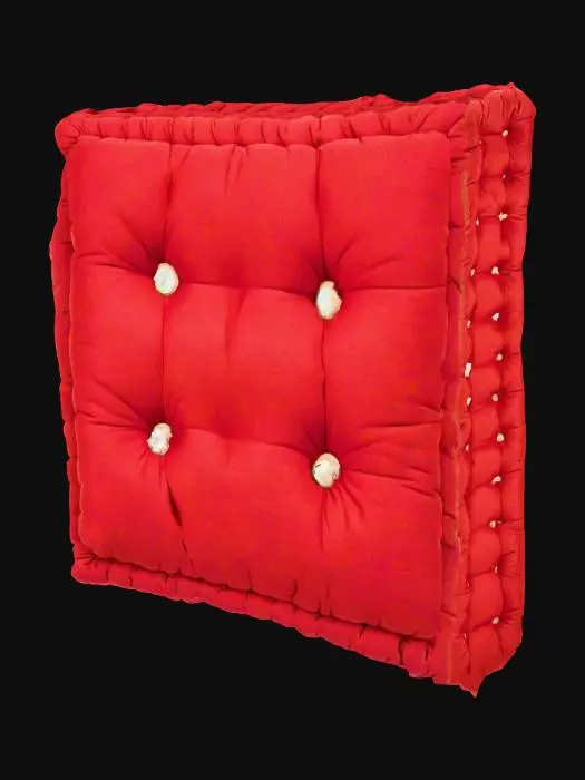 3D model for Red Cushion Wedge