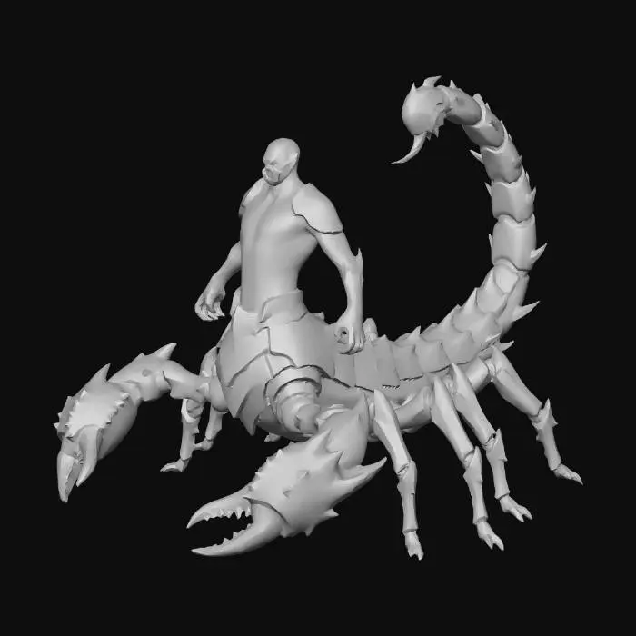 3D model for Abyssal Scorpion Overlord