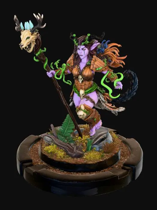 3D model for Enchantress of the Glade