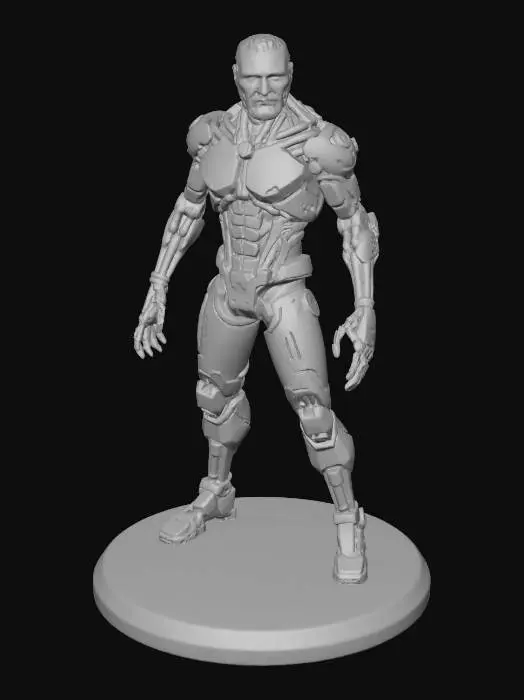 3D model for Cybernetic Sentinel