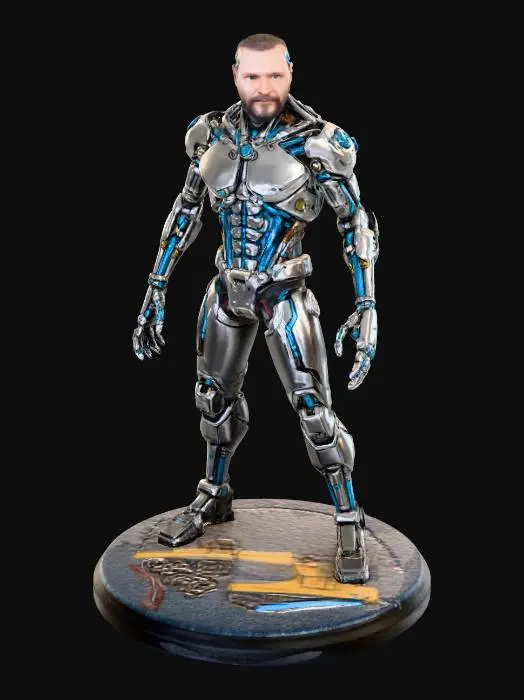 3D model for Cybernetic Sentinel