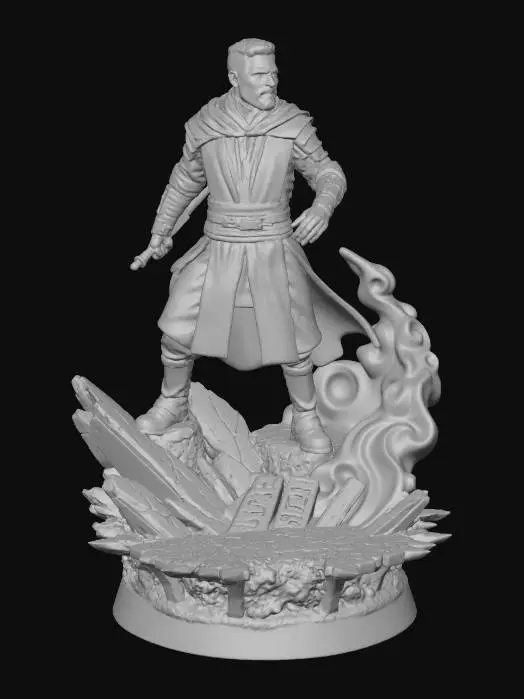 3D model for Sith Warrior Statue