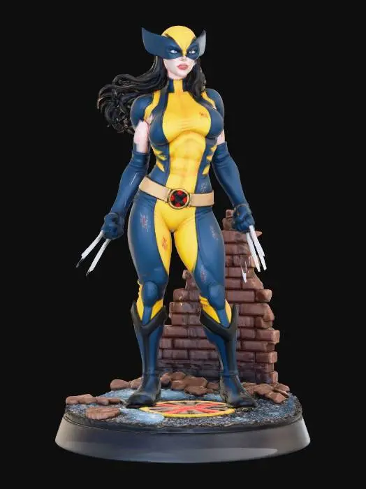 3D model for X 23 Wolverine