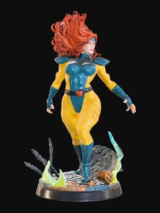 3D model for Jean Grey