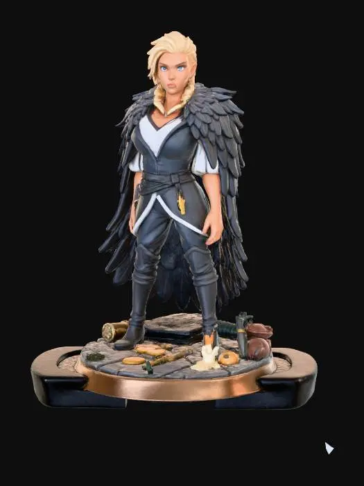 3D model for Warrior's Vigil