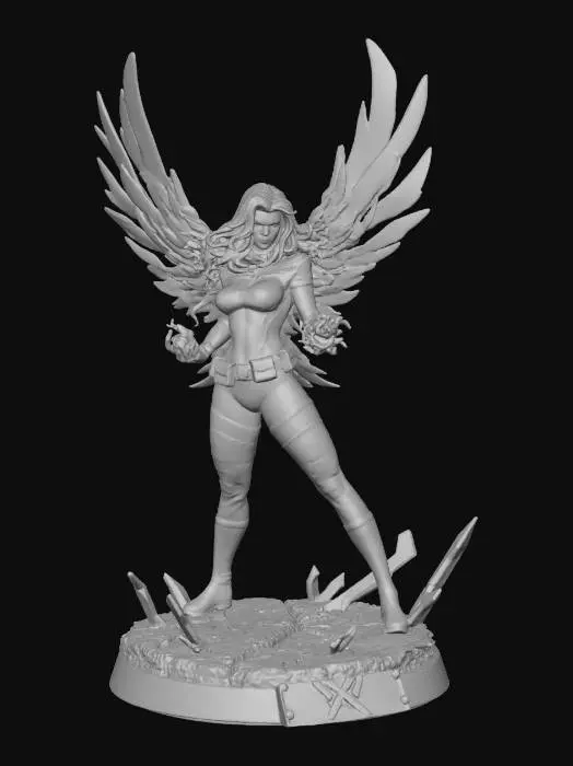 3D model for Fiery Ascension