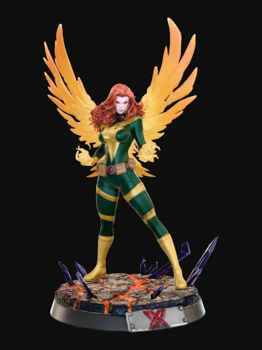 3D model for Fiery Ascension