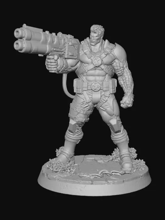 3D model for Warrior Sentinel