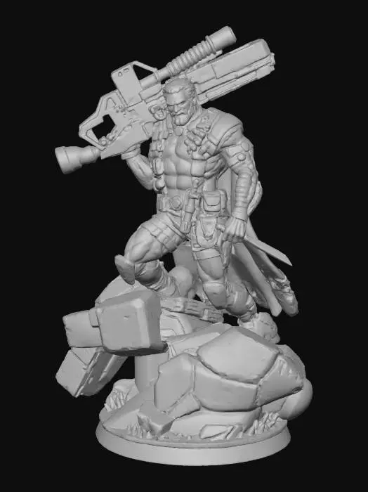 3D model for Battle-Ready Sentinel