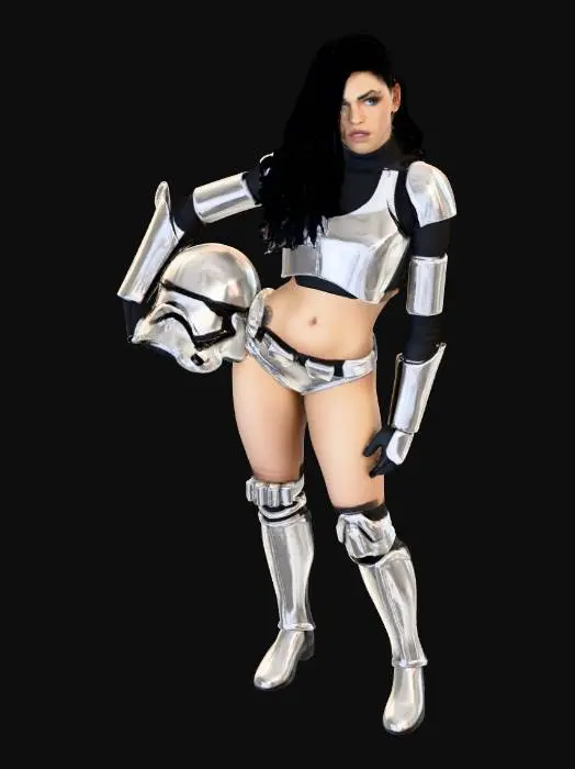 3D model for Stormtrooper Figure