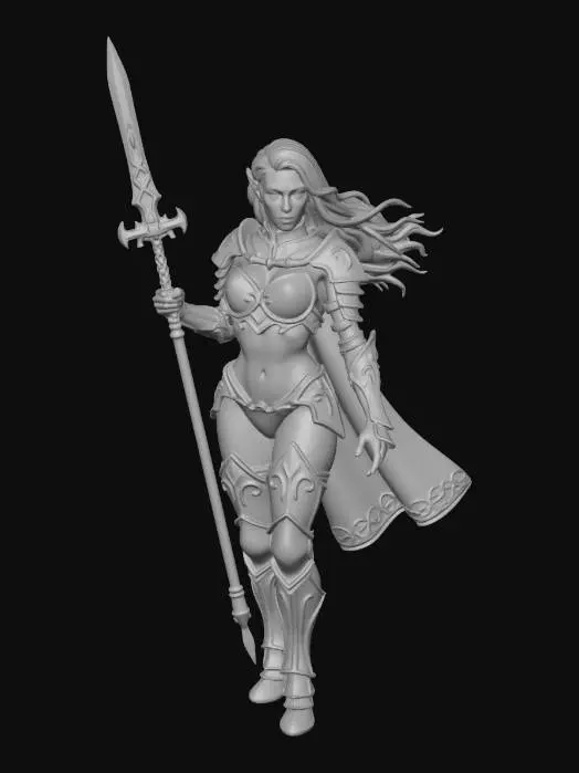 3D model for Warrior of the Realm
