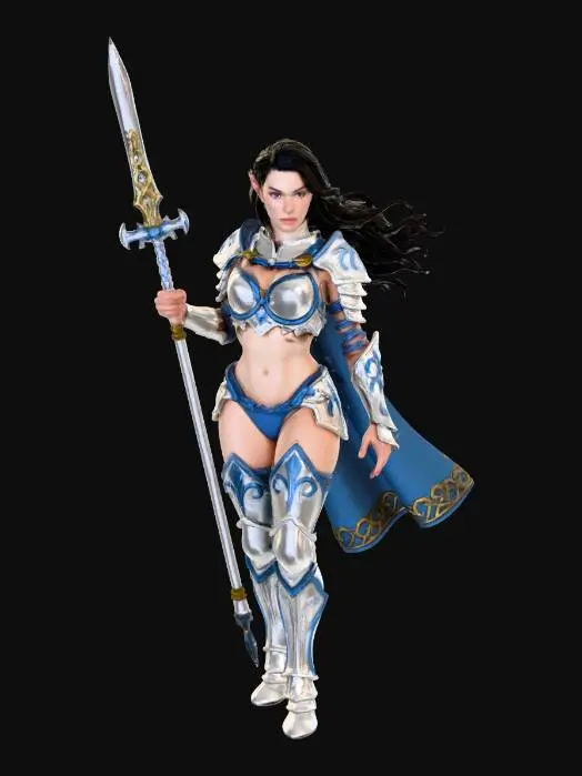 3D model for Warrior of the Realm