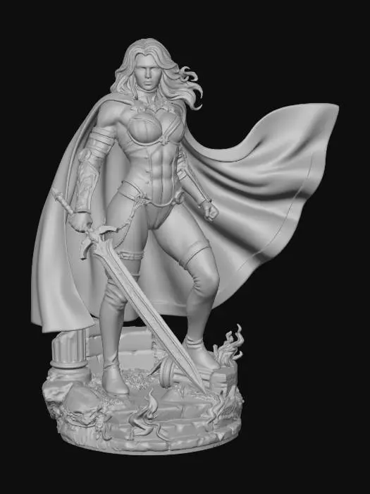 3D model for Warrior Empress