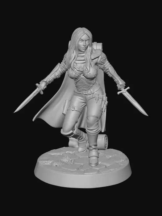 3D model for Stealthy Warrior